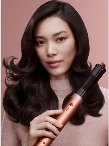 Dyson Airwrap Co-anda2x™ saç şekillendirme ve kurutma seti (Amber Silk)