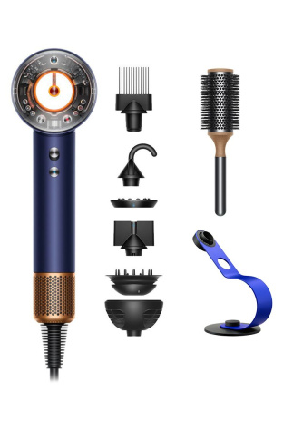 Dyson Supersonic Nural™ saç kurutma makinesi (Prusya mavisi/Parlak bakır)