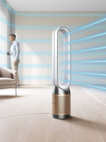 Dyson Purifier Cool™ PC2 De-NOx Hava Temizleyici (Beyaz/Altın)